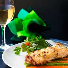 Parmesan Garlic Salmon রেসিপির প্রধান ছবি