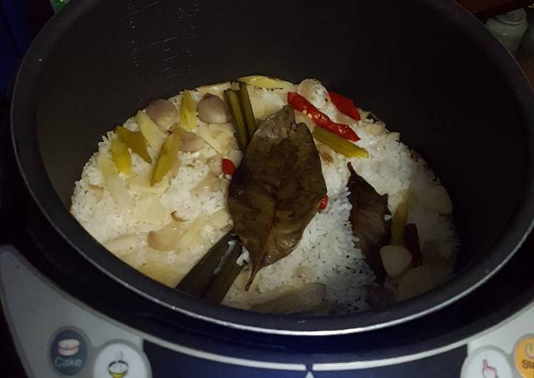 Cara Gampang Membuat Nasi Liwet Magic Jar Simpel #BikinRamadanBerkesan @day11, Bisa Manjain Lidah
