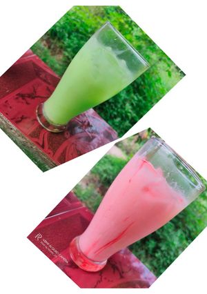 Foto resep Es Soda susu