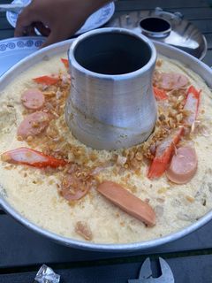 รูปของ ไข่ตุ๋นหม้อไฟอย่างง่าย