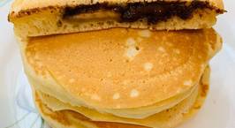 Hình ảnh món Pancake nhân Nutella