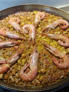 Una foto de Fideuá sin gluten