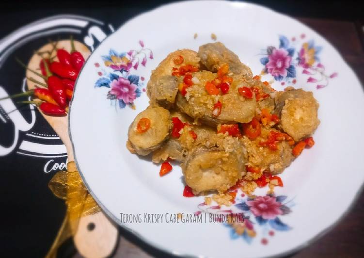 Terong Krispy Cabai Garam 🍆🍆🍆