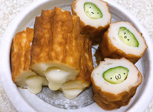 零廚藝便當菜｜小黃瓜竹輪 & 起司竹輪 的食譜成品照片