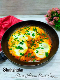 Foto resep Shakshuka _North African Pouch Eggs_