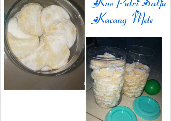 Kue Putri Salju Kacang Mete