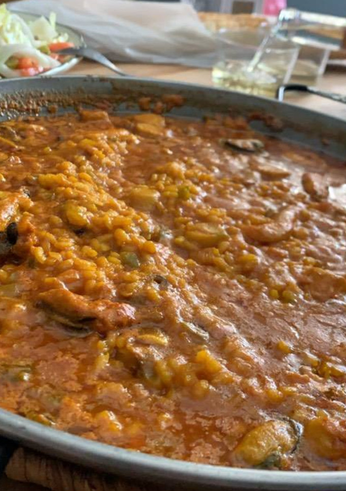 Una foto de Arroz meloso