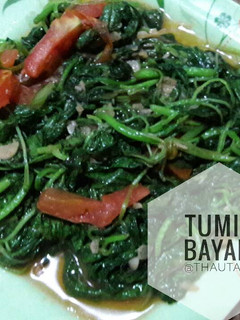 Foto resep Tumis Bayam