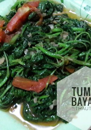 Foto resep Tumis Bayam