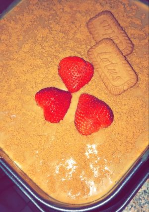 صورة لوصفة شيز اللوتس 🍓