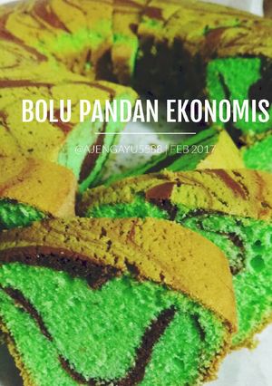 Foto resep Bolu Pandan Ekonomis