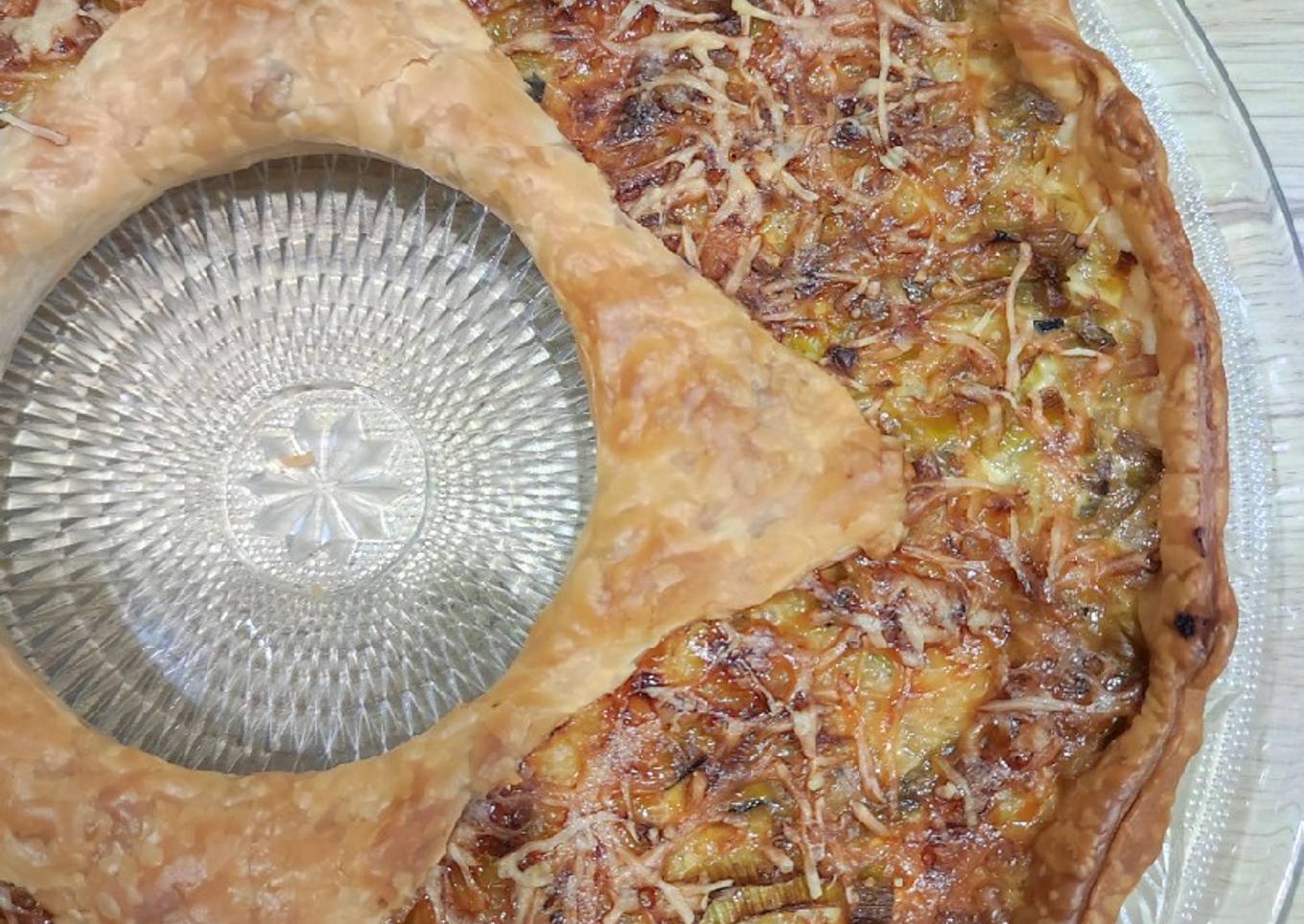 Tarte aux poireaux