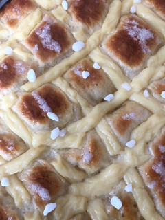 Una foto de Coca de crema (Thermomix)
