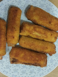Una foto de Flamenquines de York y queso