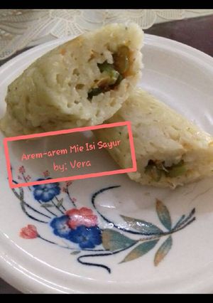 Foto resep Arem-arem Mie/ Lontong Mie/Pepes Mie Isi sayur