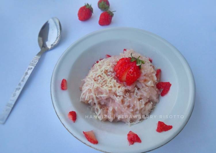 How to Prepare Perfect Risotto Stroberi Italia (Risotto alle Fragole)