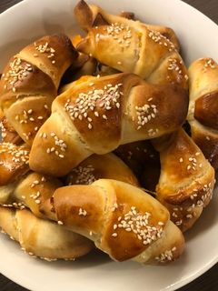 Töltött sörkifli recept fotója