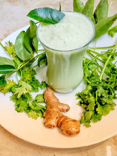 மல்லி கறிவேப்பிலை மோர் செய்முறை முக்கிய புகைப்படம்