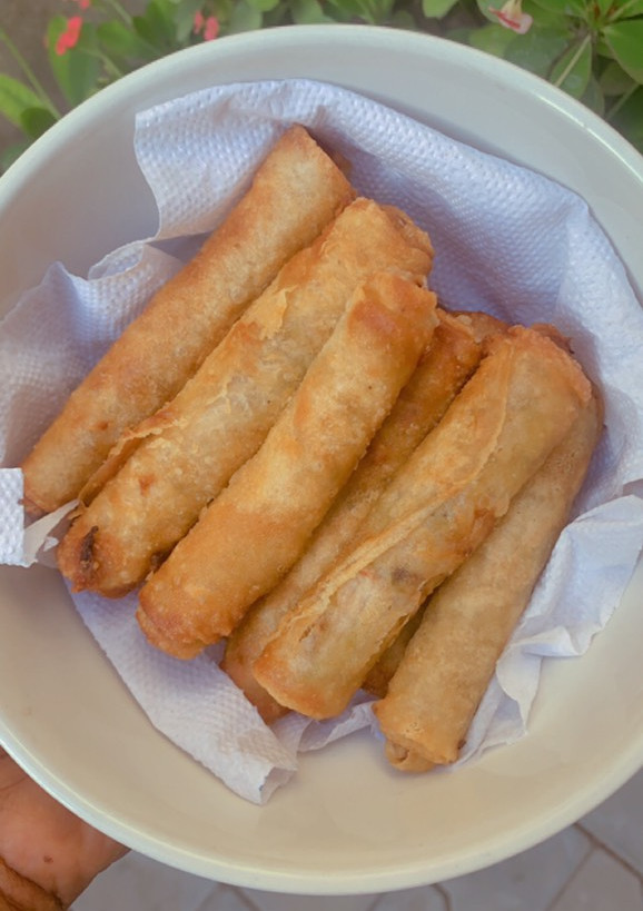 A picture of Crispy spring roll.