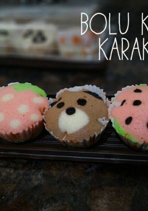 Foto resep Bolu kukus karakter