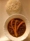 Kamande (Brown daal/ brown lentil stew)
