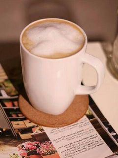 صورة لوصفة نسكافيه بالرغوه☕☕