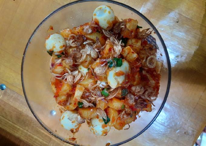 Resep: Sambal Goreng Kentang Telur Puyuh Ekonomis Untuk Jualan
