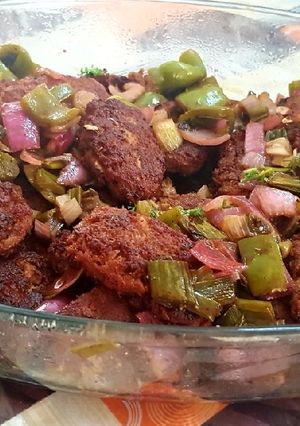 A picture of Nauratan reshmi kabab.