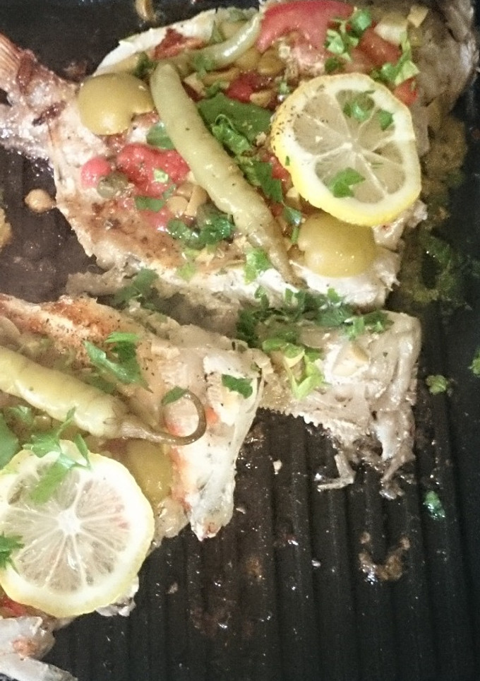 Una foto de Lenguado a la plancha estilo mexicano