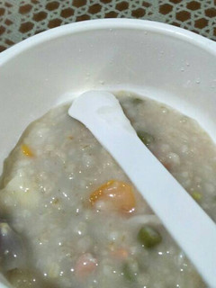 Foto resep Mpasi 8 bulan : Bubur oat teri salmon wortel