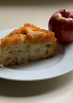 Una foto de Torta de Manzana fácil