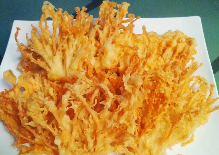 Resep Enoki Crispy, Menggugah Selera