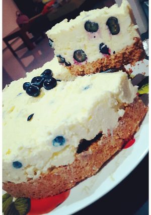 Foto resep Blueberry Cheesecake (Unbaked)