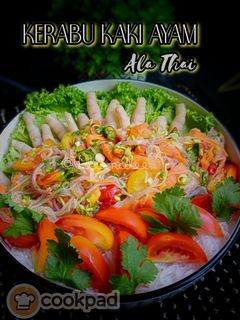 Gambar Kerabu Kaki Ayam Ala Thai