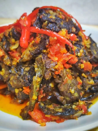Cara Mudah Membuat Resep Paru bumbu balado yang Lezat