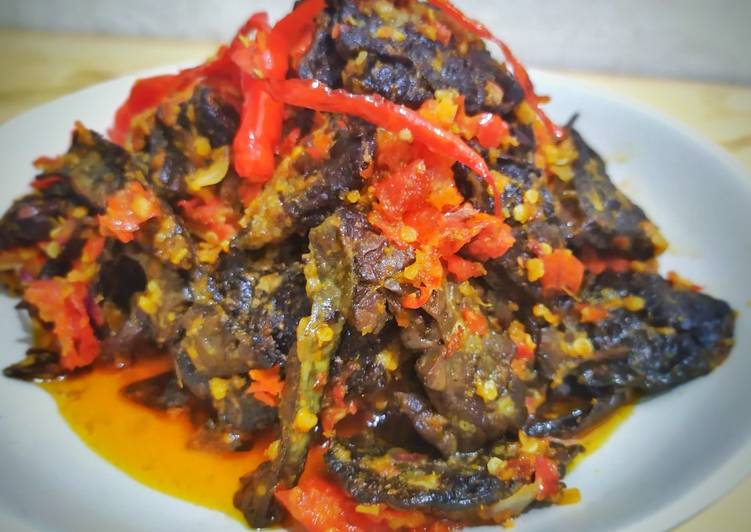 Paru bumbu balado