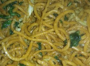 Foto resep Mie Gomak Goreng sambal Kacang