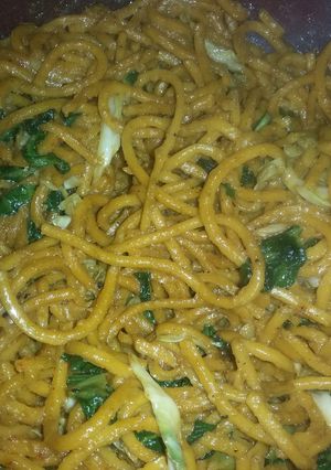 Foto resep Mie Gomak Goreng sambal Kacang