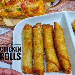 Mayo chicken rolls A picture of Mayo chicken rolls.