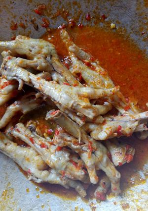 Foto resep Ceker ayam mercon