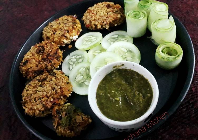 How to Make Appetizing Sprouts kabab healthy and tasty