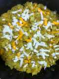 بطاطا مسلوقه ومشوية بالجبنه