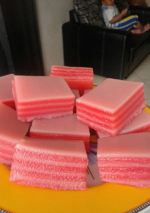 Foto resep Lapis sagu...🌻