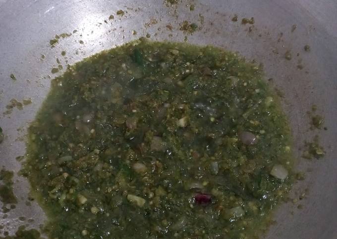 Sambel ijo simple anti ribet