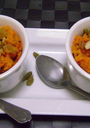 A picture of Gajar Ka Halwa.
