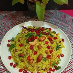 A picture of Little Millet Lemon Rice.