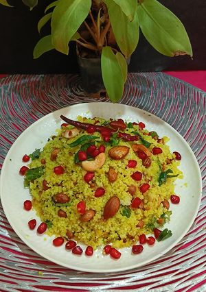 A picture of Little Millet Lemon Rice.