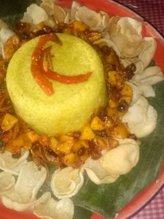 Foto resep Nasi Kuning Benteng Takeshi