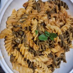 A picture of Walnut pasta😋.