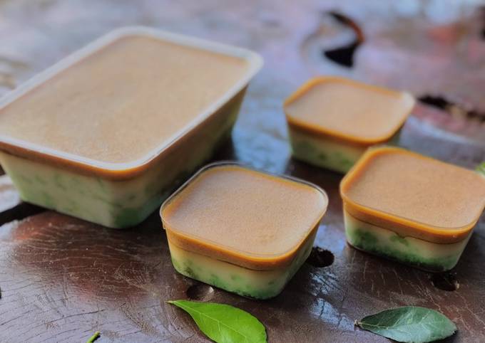 Puding cake cendol